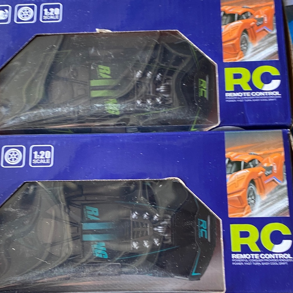Bundle of 2 RC Remote Control Car 1:20 Scale